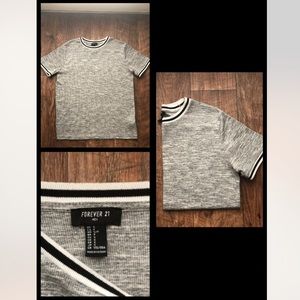 Forever 21 textured T-shirt